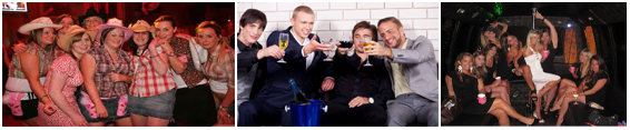 Hen & Stag Night Birmingham Party Bus Limo Hire